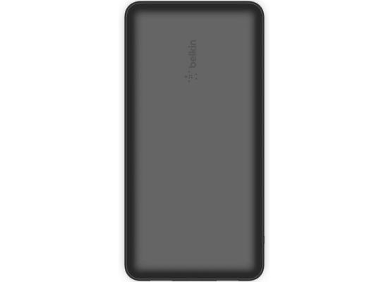 Belkin BoostCharge, USB C Power Bank 20000mAh w/ 2xUSB-A Ports, 15W, iPhone 17, Air, Pro, Samsung Galaxy S25, iPad, Nintendo Switch 2, Google Pixel 10, etc. - Black